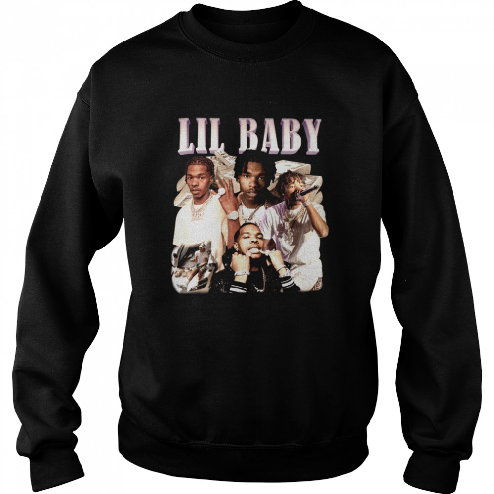 Lil Baby Classic Vintage Bootleg Famous Rapper Crewneck shirt Unisex Sweatshirt