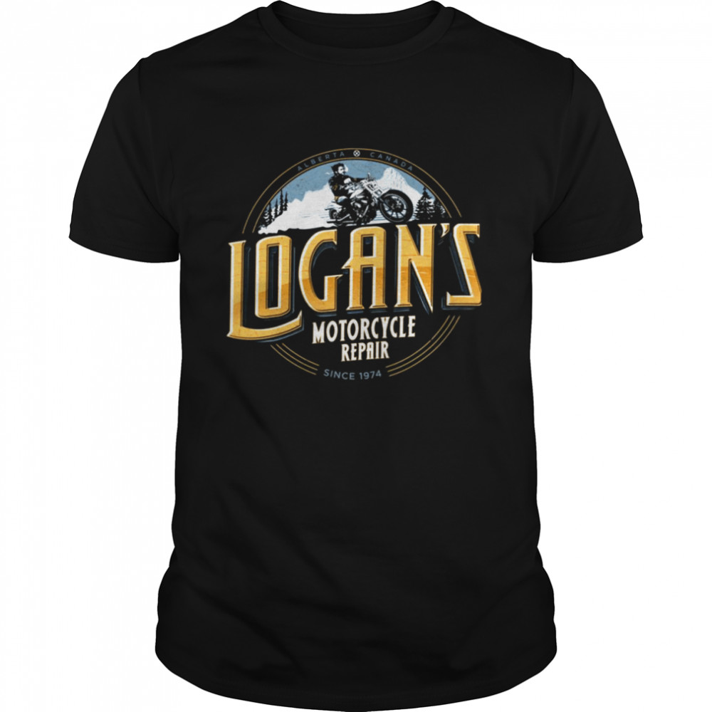 Logan’s Motorcycle Repair Logo Since 1974 shirt