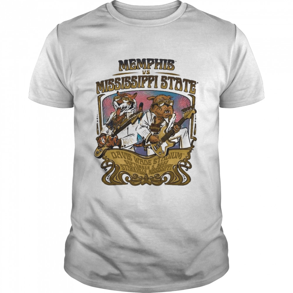 Memphis Tigers Vs. Mississippi State Bulldogs Game Day 2022 Shirt
