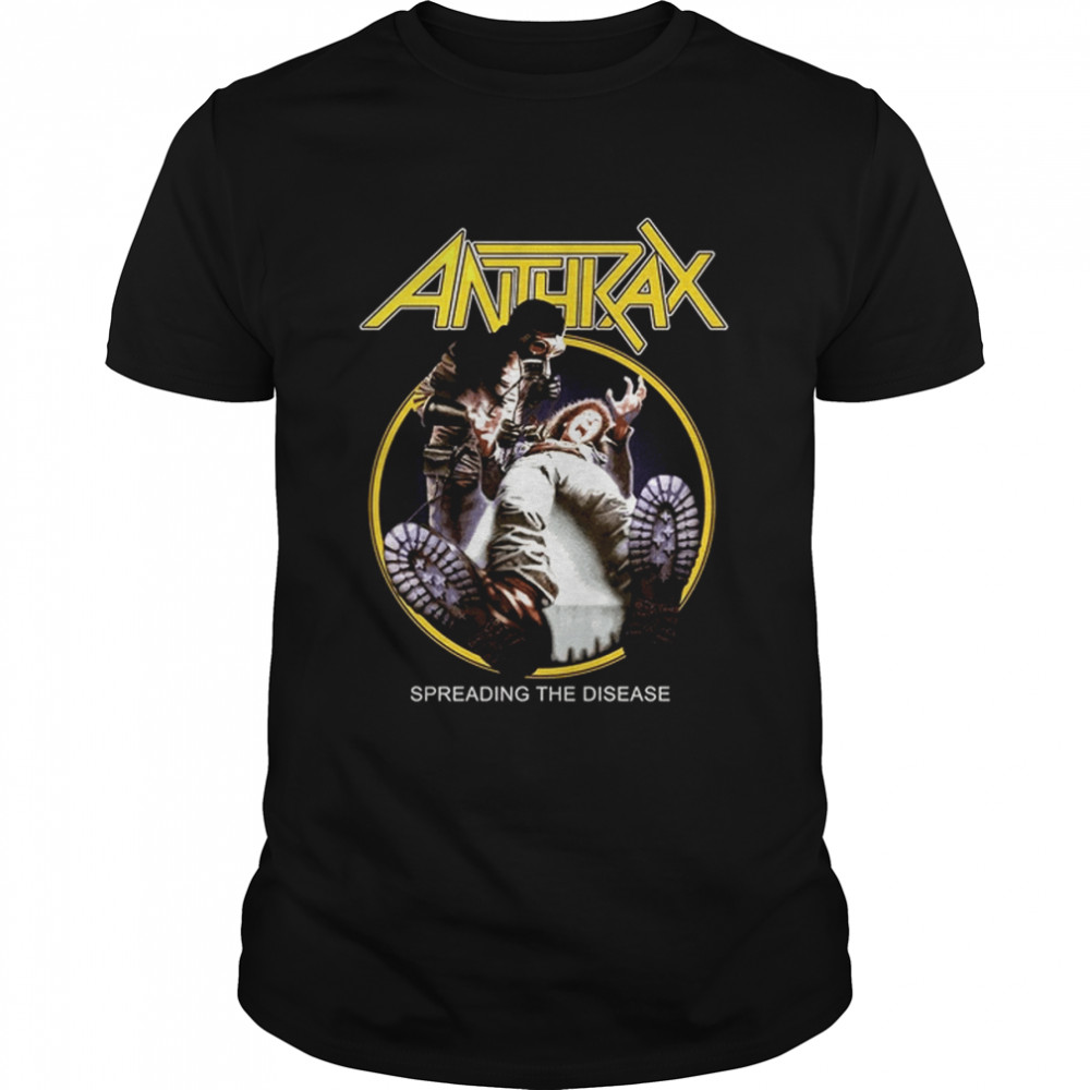 Spreading The Disease Anthrax shirt