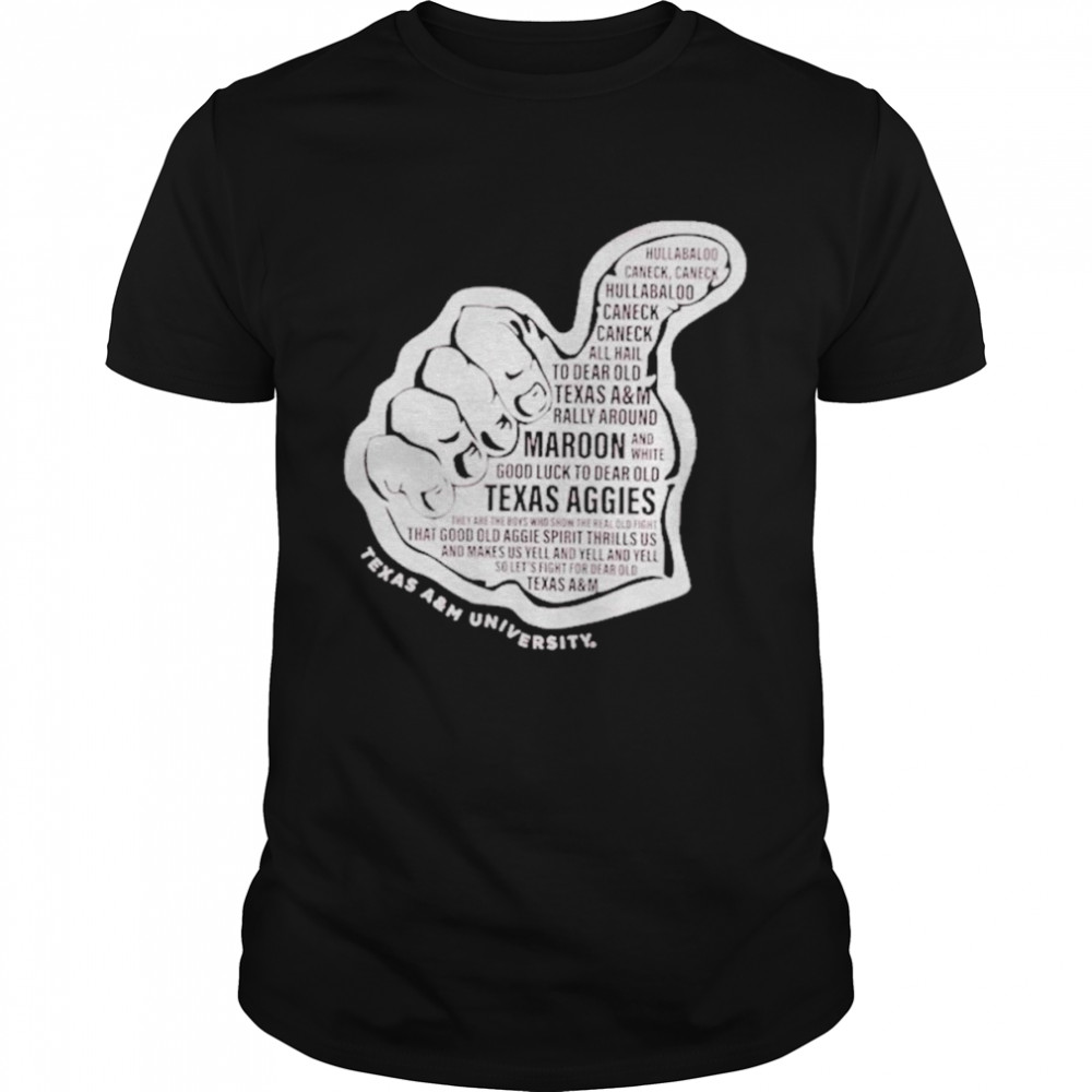 Texas A M Thumb Hullabaloo Shirt