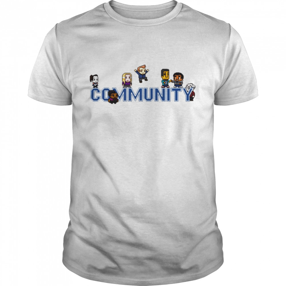 Chibi Community Logo With Characters shirt