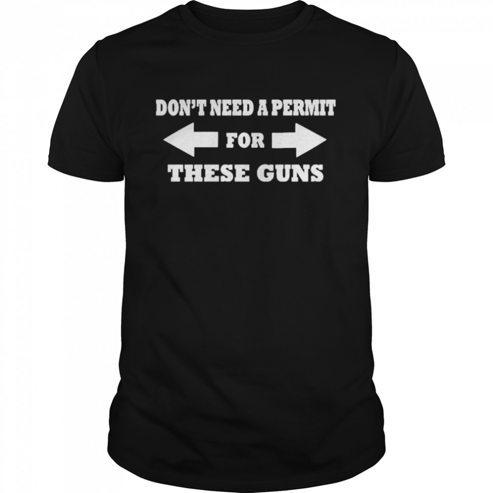 Evan Peters Don’t Need A Permit For These Guns Shirt