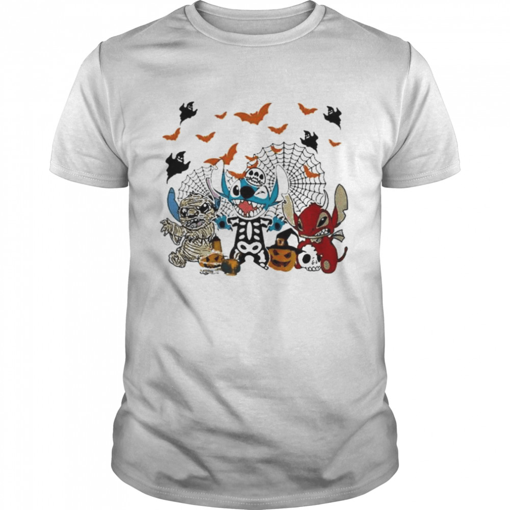 Halloween stitch horror pumpkin 2022 shirt