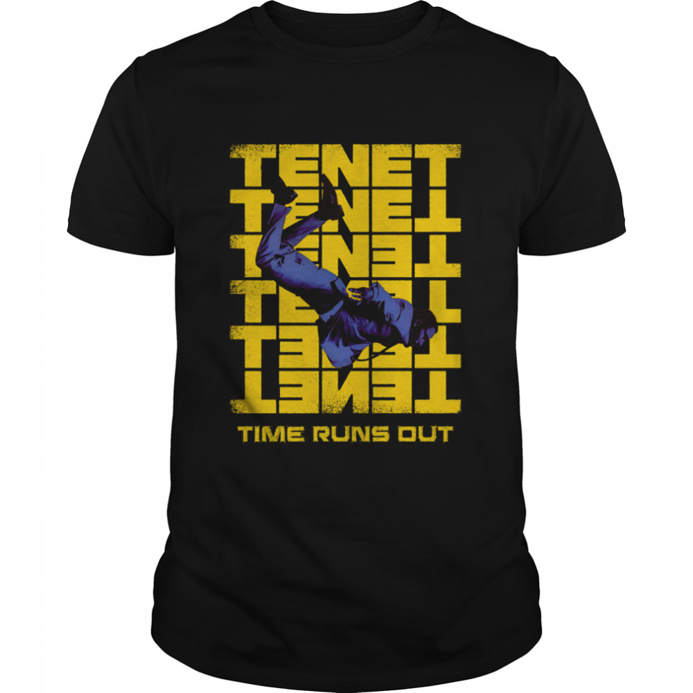 Tenet Artwork Time Runs Out shirt