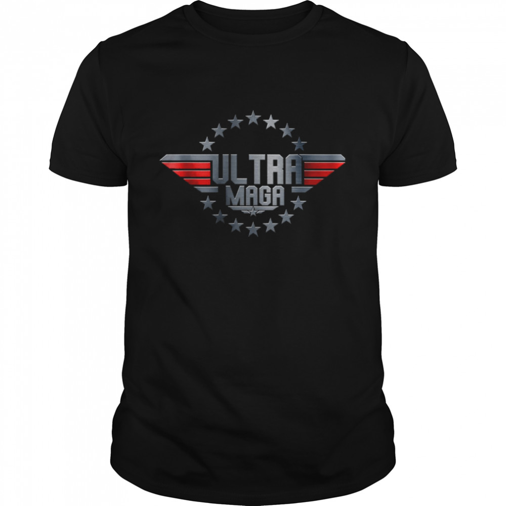 Ultra Maga Top Gun Logo shirt