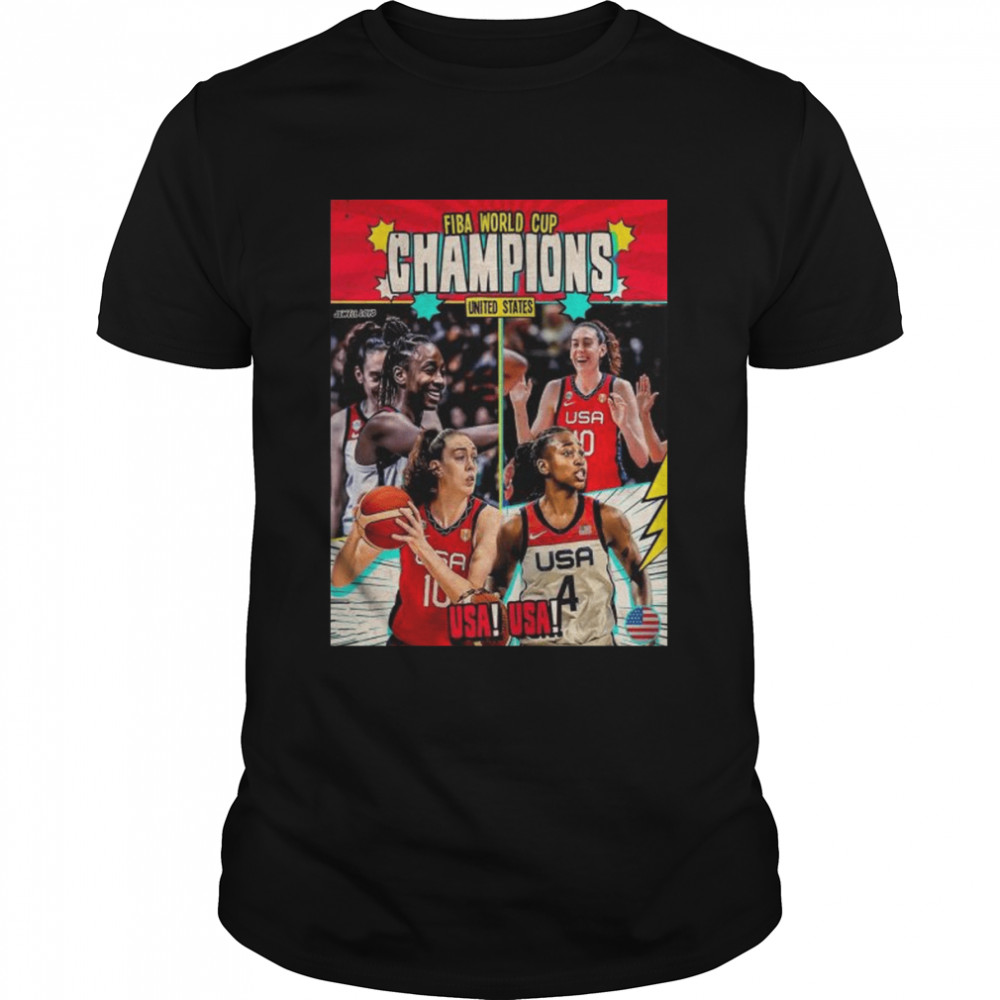 Usa basketball champs 2022 fiba women’s basketball world cup champions shirt Classic Men's T-shirt