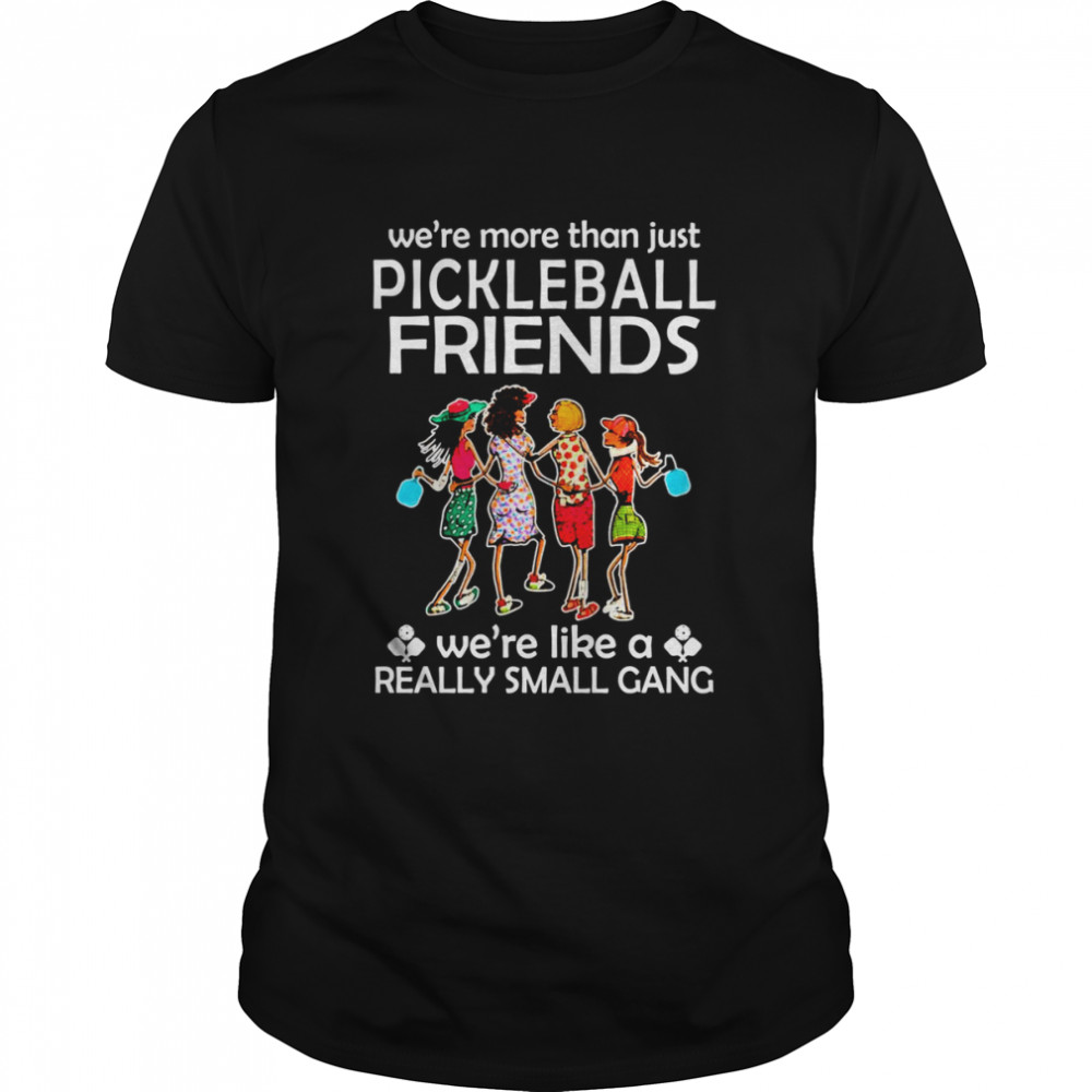 We’re More Than Just Pickleball Friends shirt