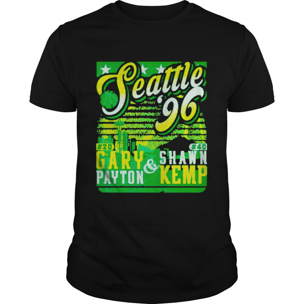 Gary Payton & Shawn Kemp Seattle Election shirt