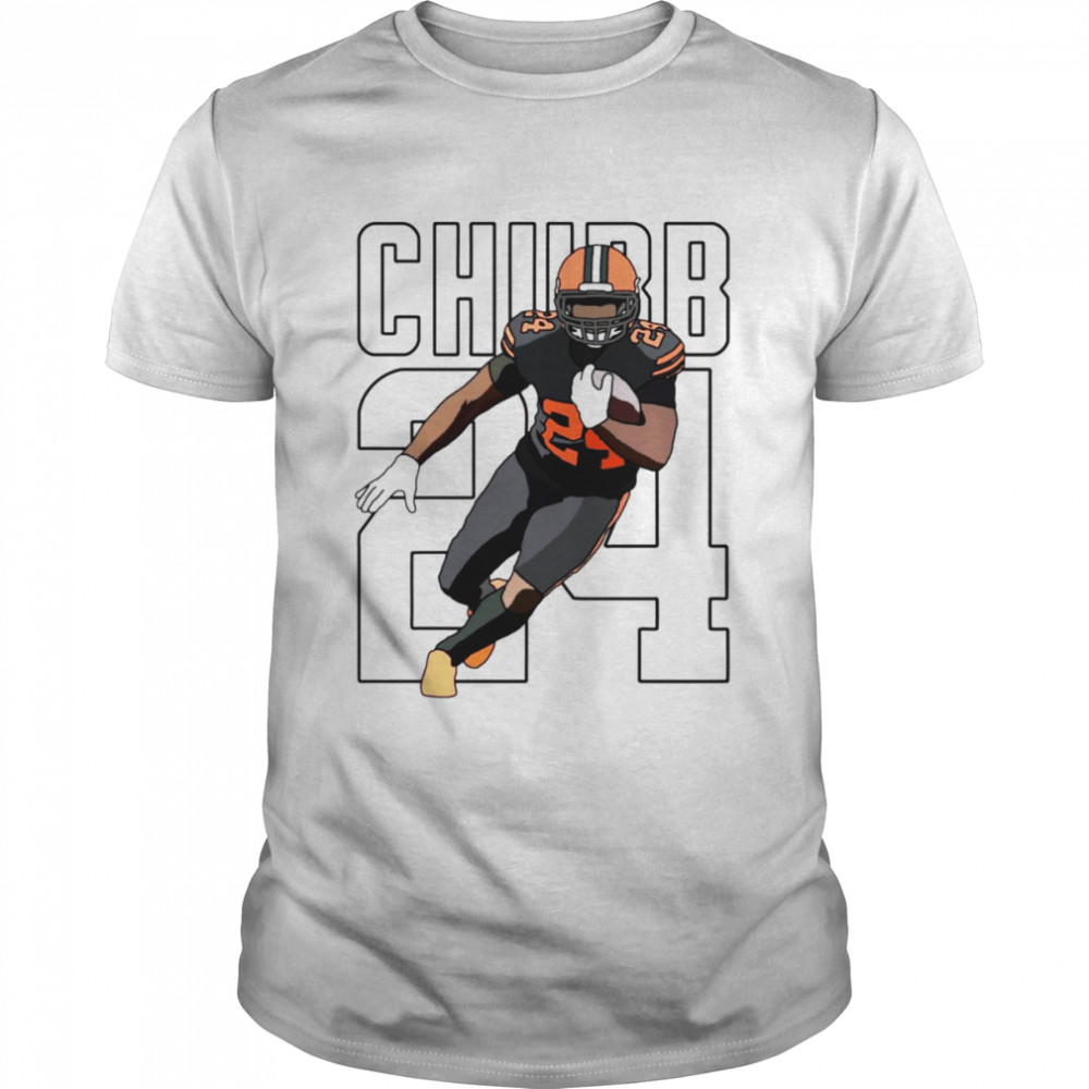 Nick Chubb American Football Number 24 shirt