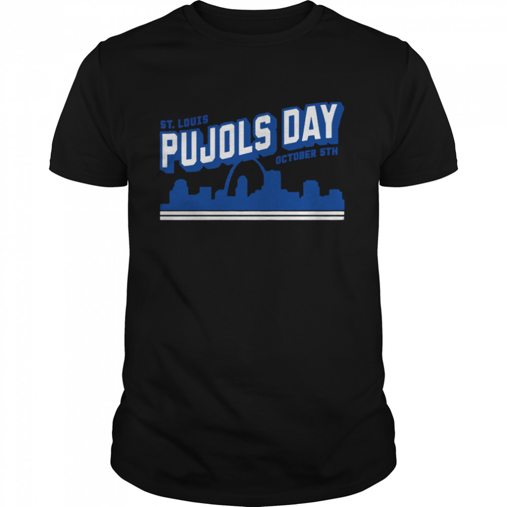Albert Pujols Pujols Day October 5th St. Louis Cardinals shirt