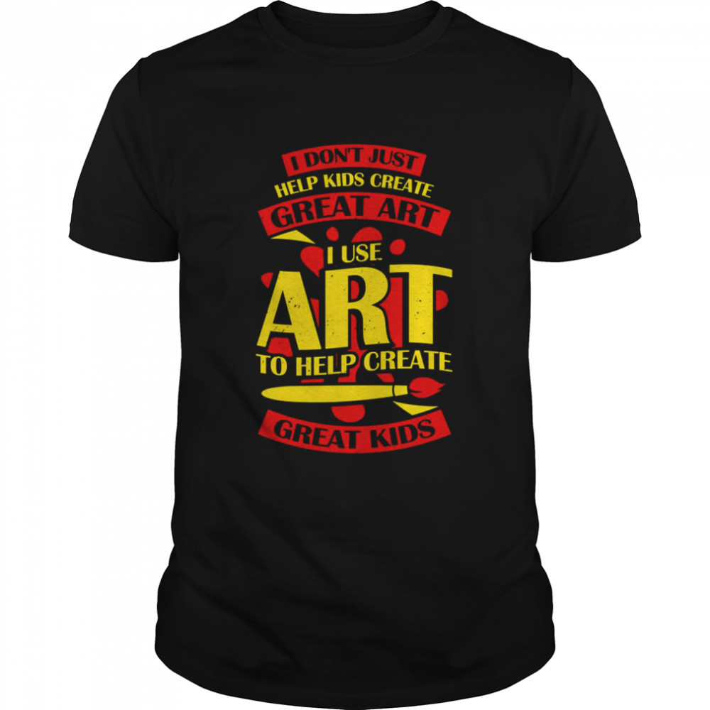 Art Teacher Job Profession Gift Art Teacher Christmas T shirt Classic Men's T-shirt