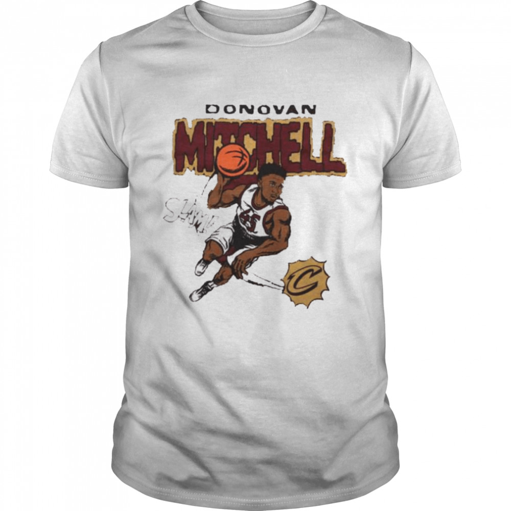 Cleveland Cavaliers Donovan Mitchell Comic Book shirt