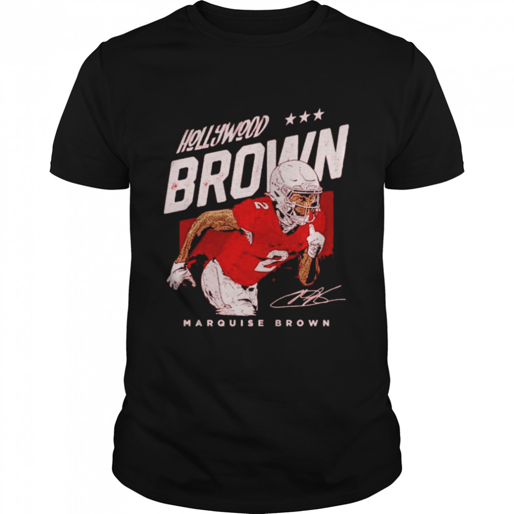 Marquise Brown Arizona Hollywood signature shirt Classic Men's T-shirt