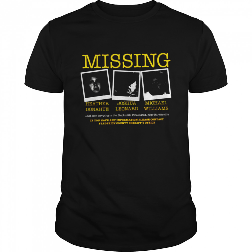 The Missing Witch Scary Show shirt