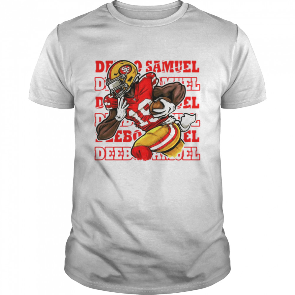 Aniamted Design Deebo Samuel Football shirt