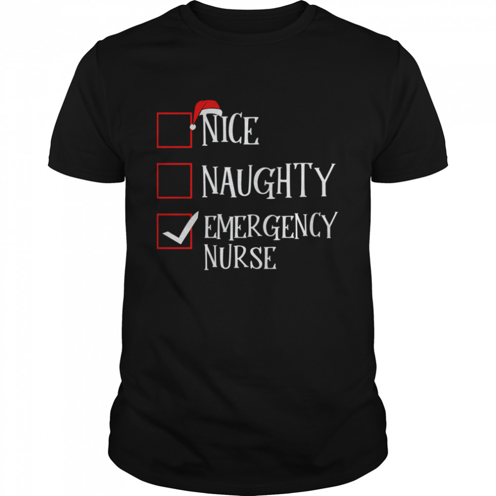 Emergency Gift Nurse Christmas T-Shirt