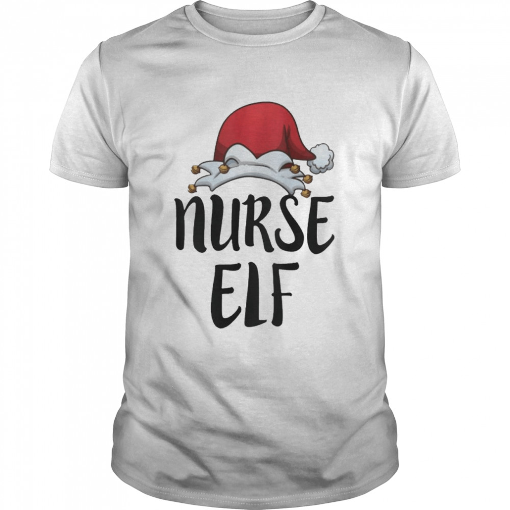 Nurse ELF Funny RN Nurse Christmas T- Classic Men's T-shirt