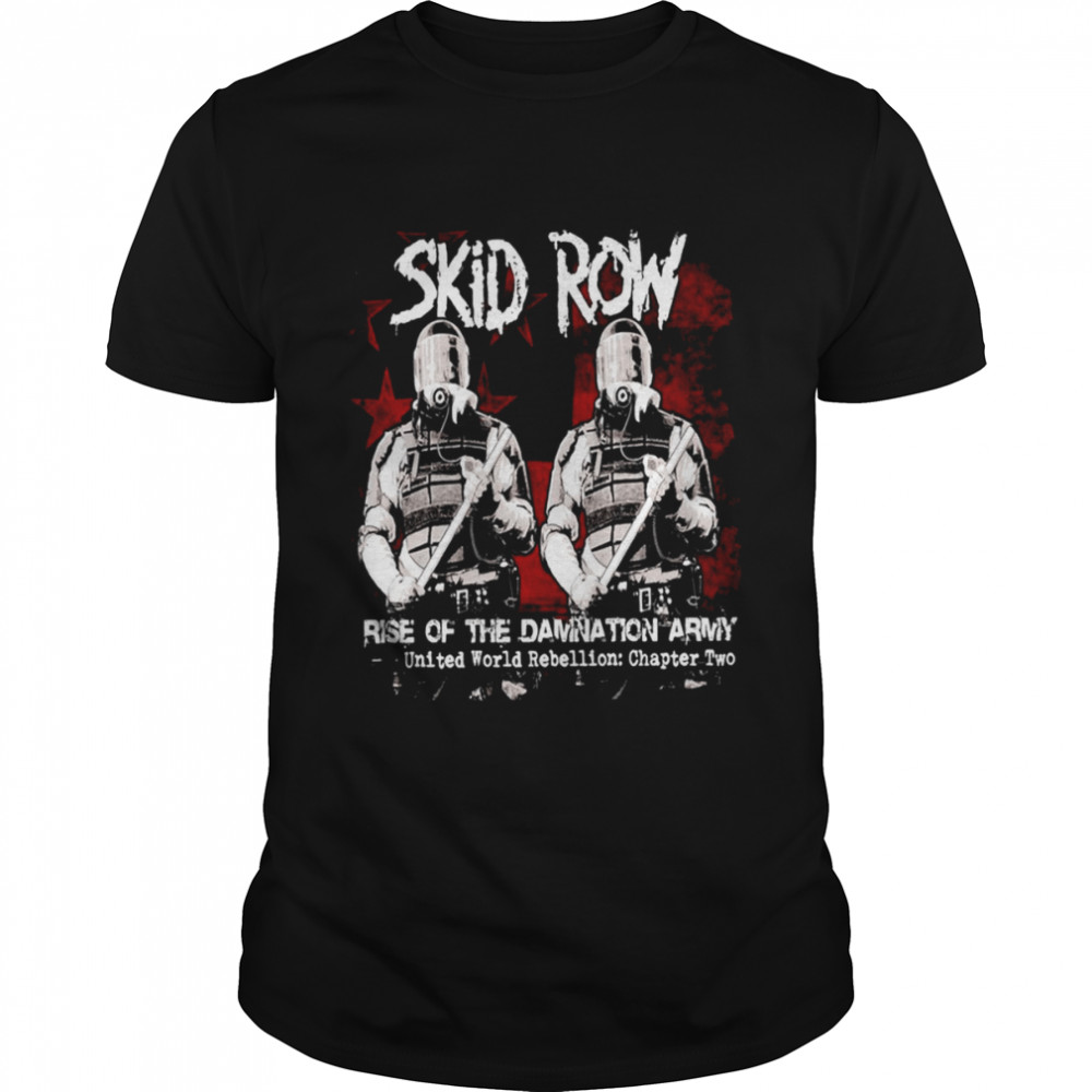 Rise Of The Damnation Army Legend Band Skid Row shirt