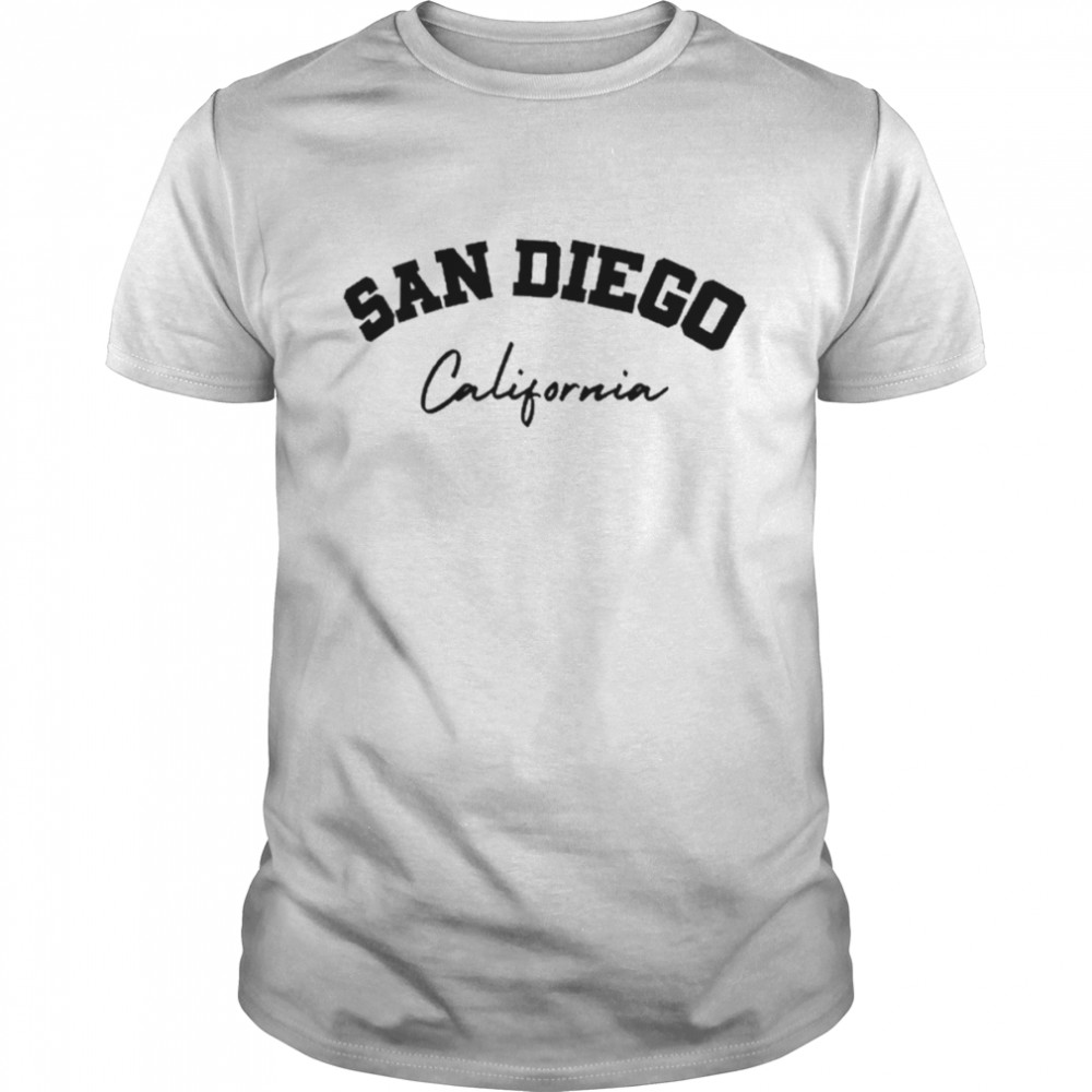 San Diego California Baseball Tee Positive Dream shirt