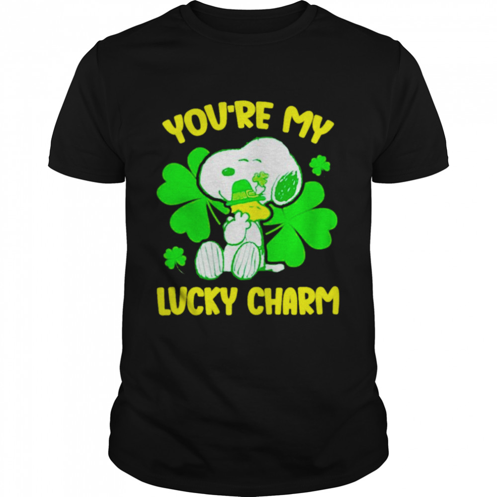 Snoopy and Woodstock you’re my lucky charm shirt