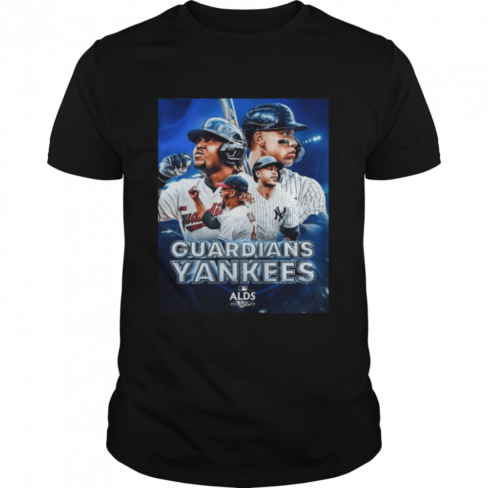 Cleveland Guardians and New York Yankees ALDS Guardians Yankees shirt