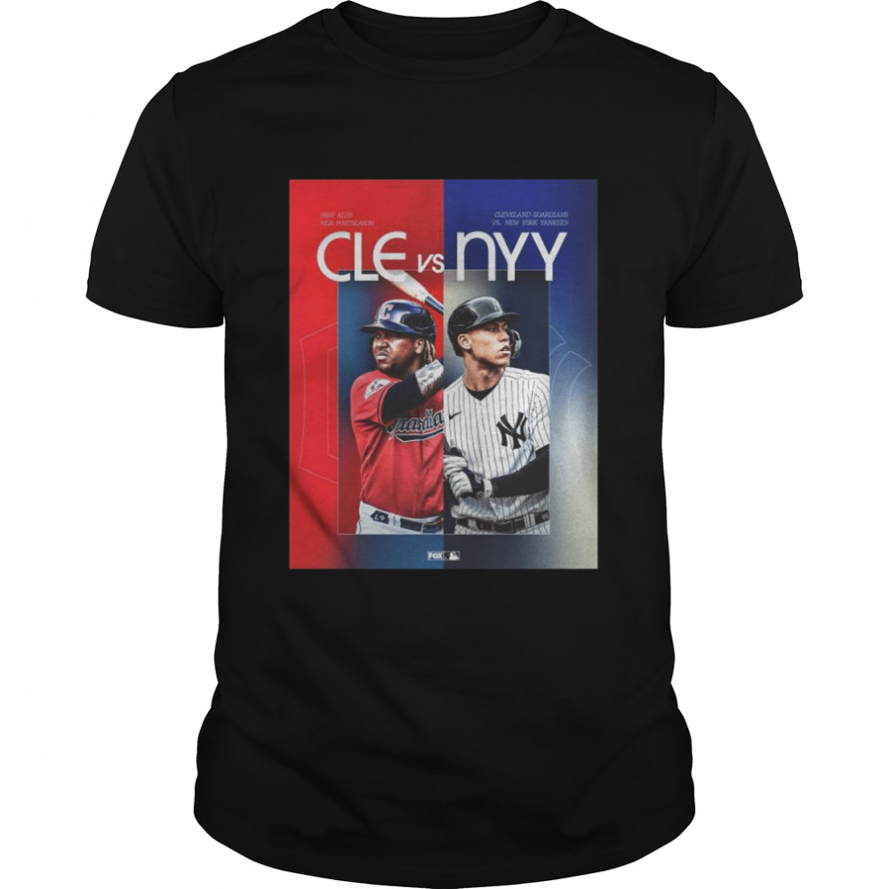 Cleveland Guardians Vs New York Yankees 2022 ALDS MLB Postseason Shirt