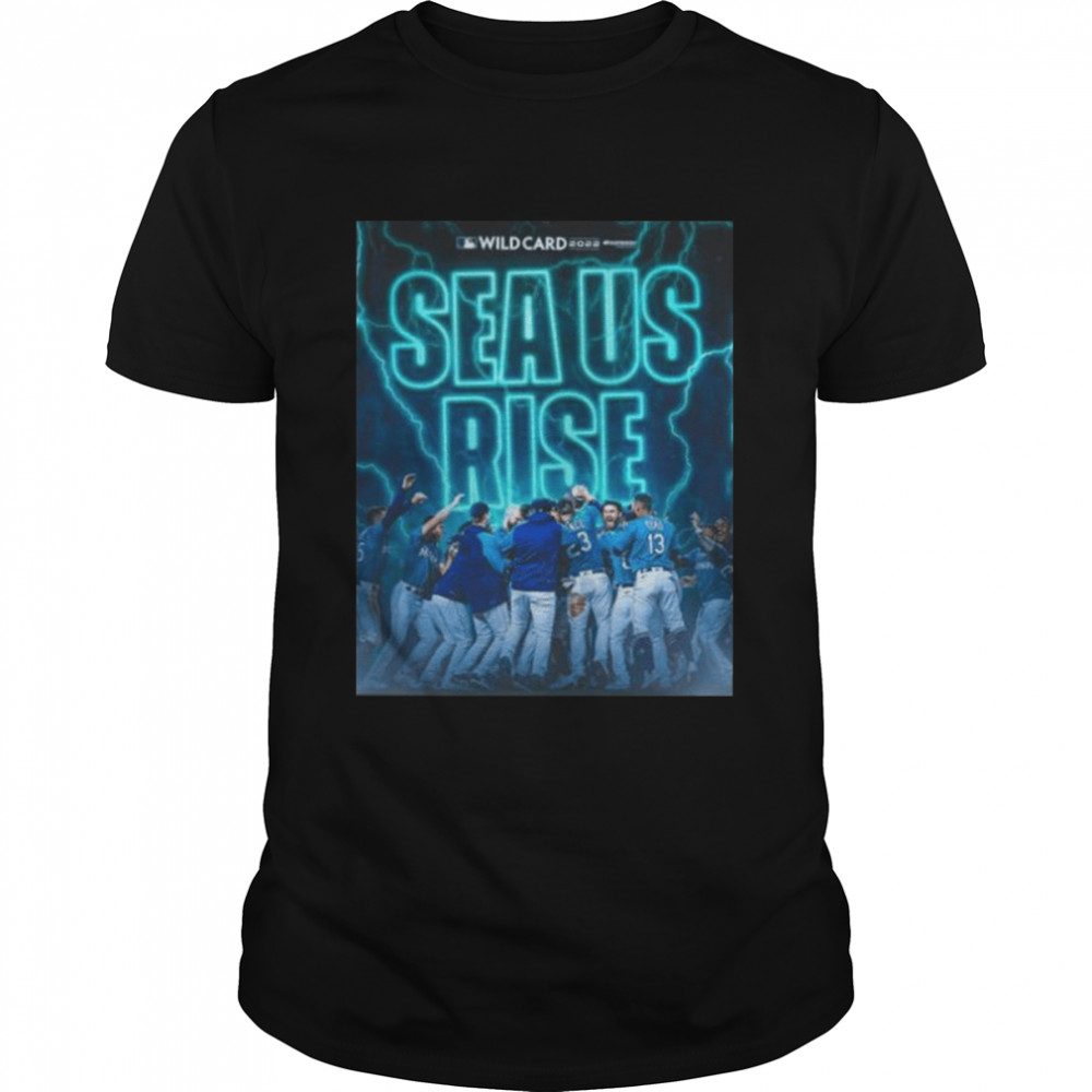 Seattle Mariners Wildcard Sea Us Rise Shirt