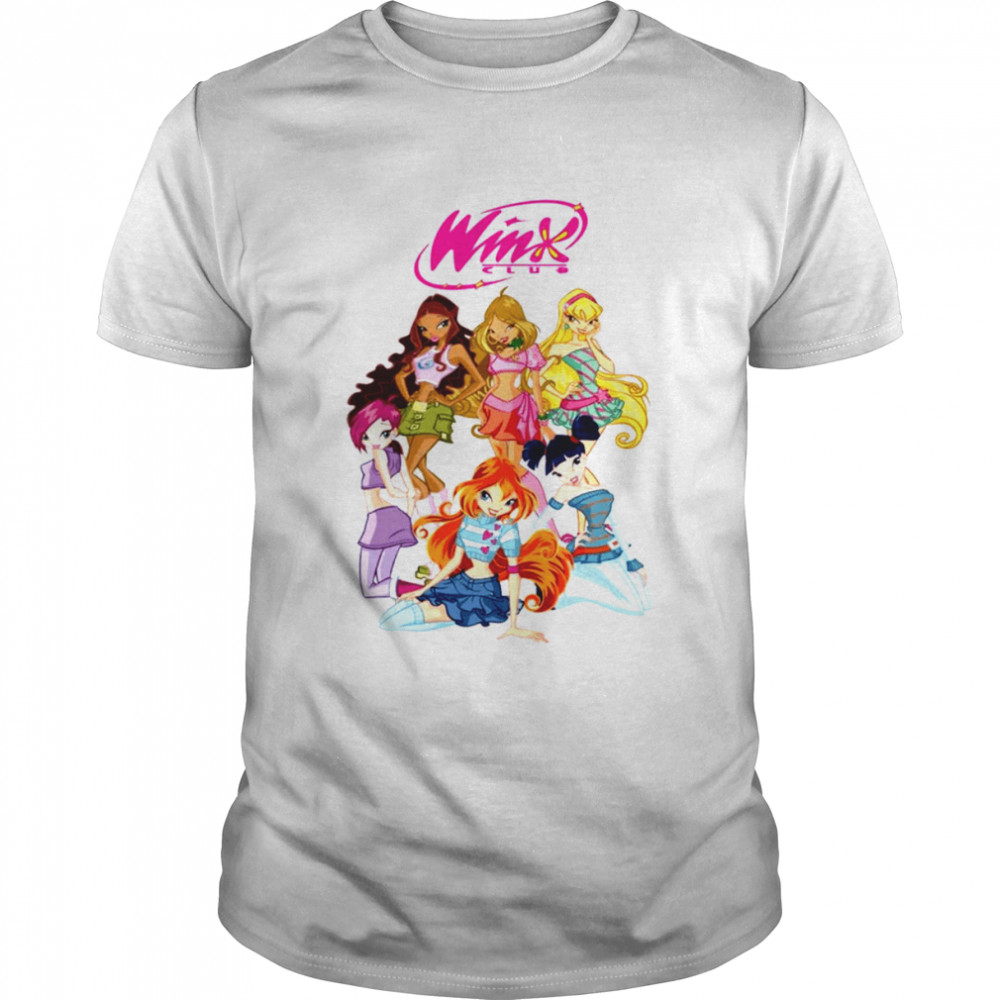 Illustration Of Winx Club Girl shirt