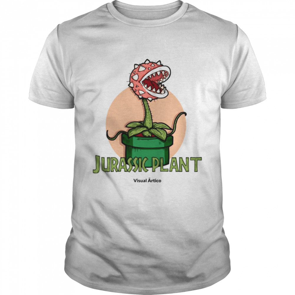 Jurassic Plant Super Mario Bros shirt
