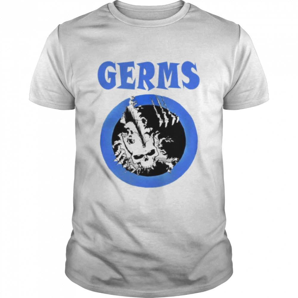 80s Rock Band The Germs shirt