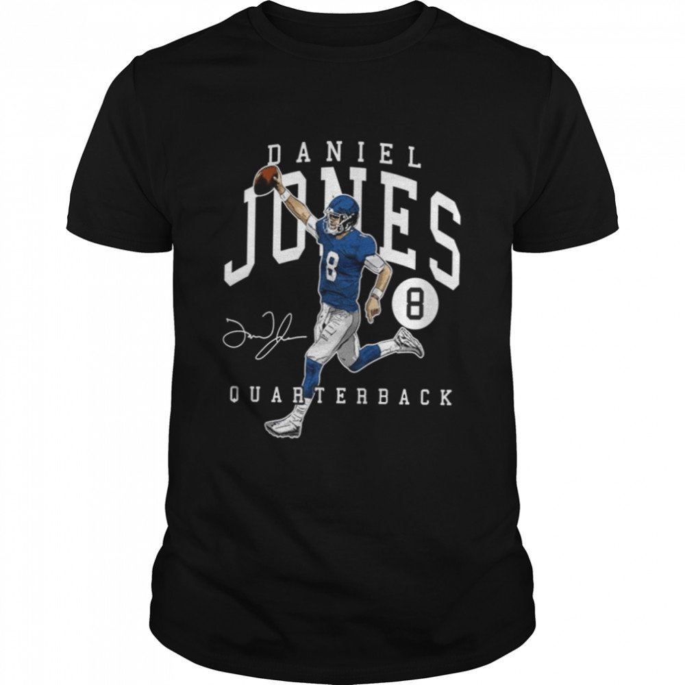 Player Quaterback Daniel Jones New York Giants shirt