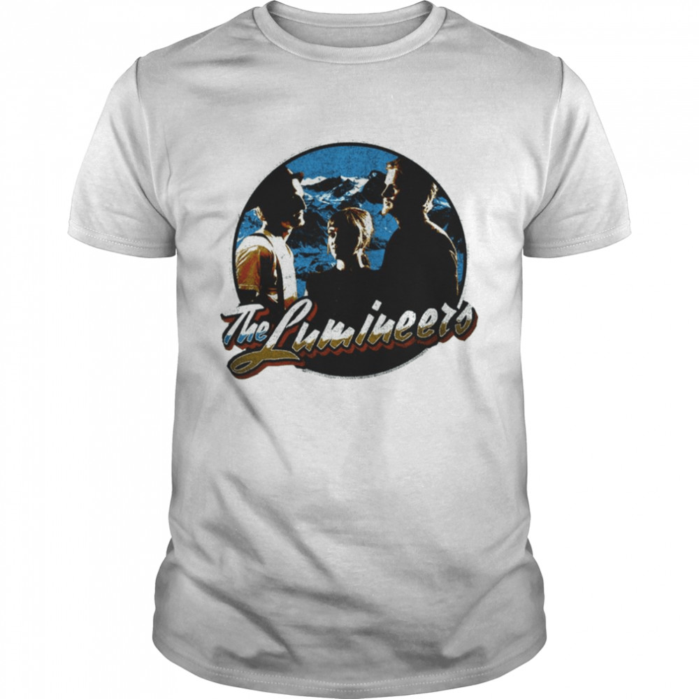 Retro Design Music Band The Lumineers shirt