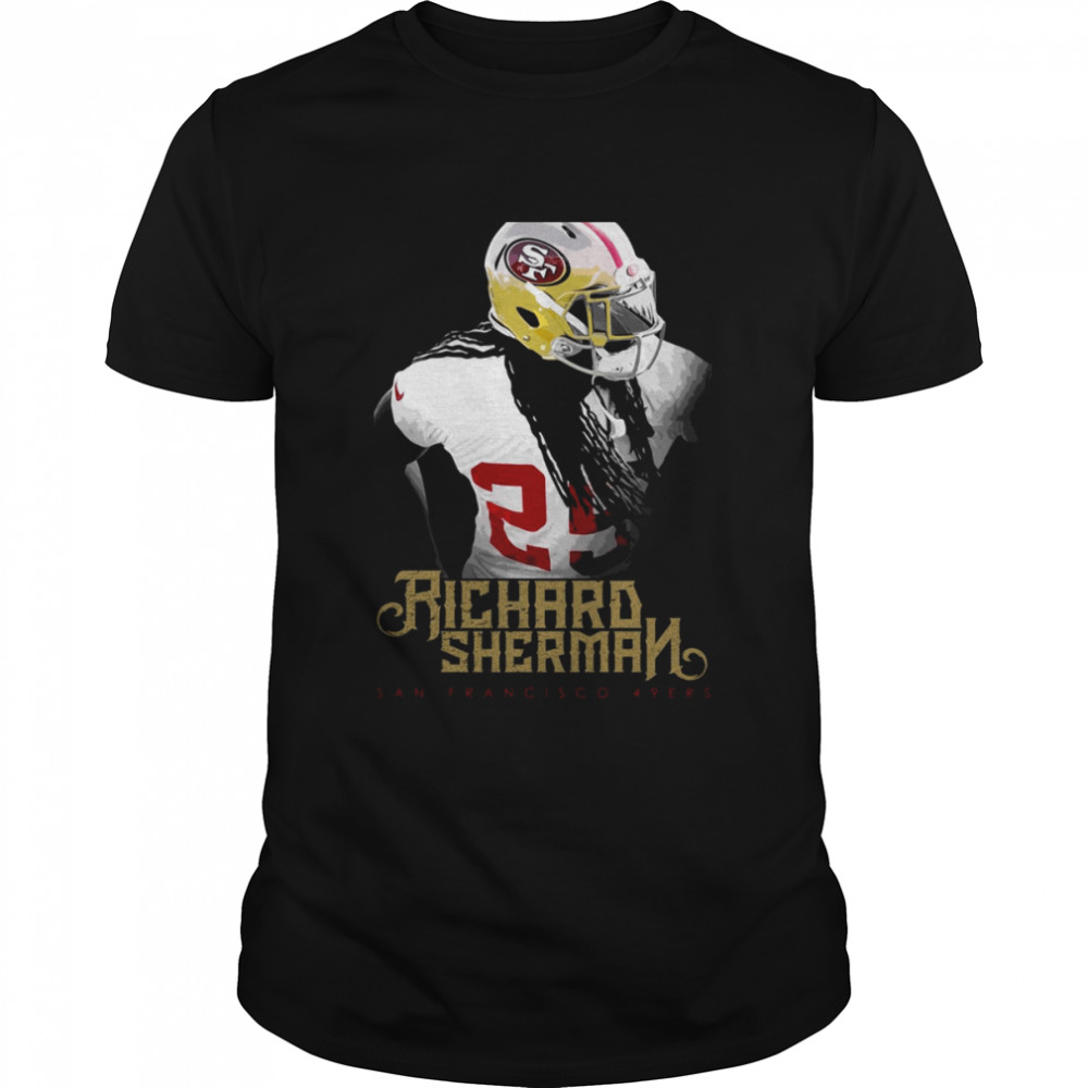 Richard Sherman San Francisco 49ers Graph shirt