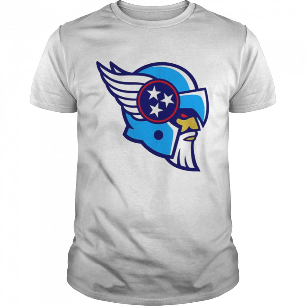 The Tennessee Titans Viking Helmet Design Symbols shirt