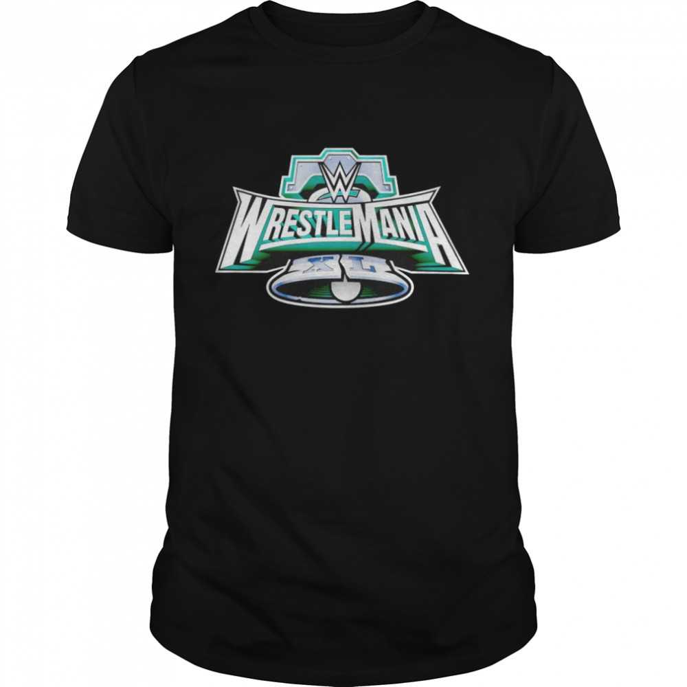 WrestleMania logo shirt