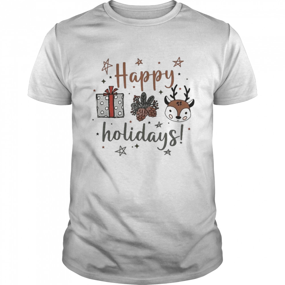 Happy Holidays Christmas T-Shirt