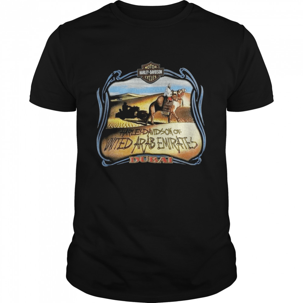 Harley Davidson Dubai Camel shirt