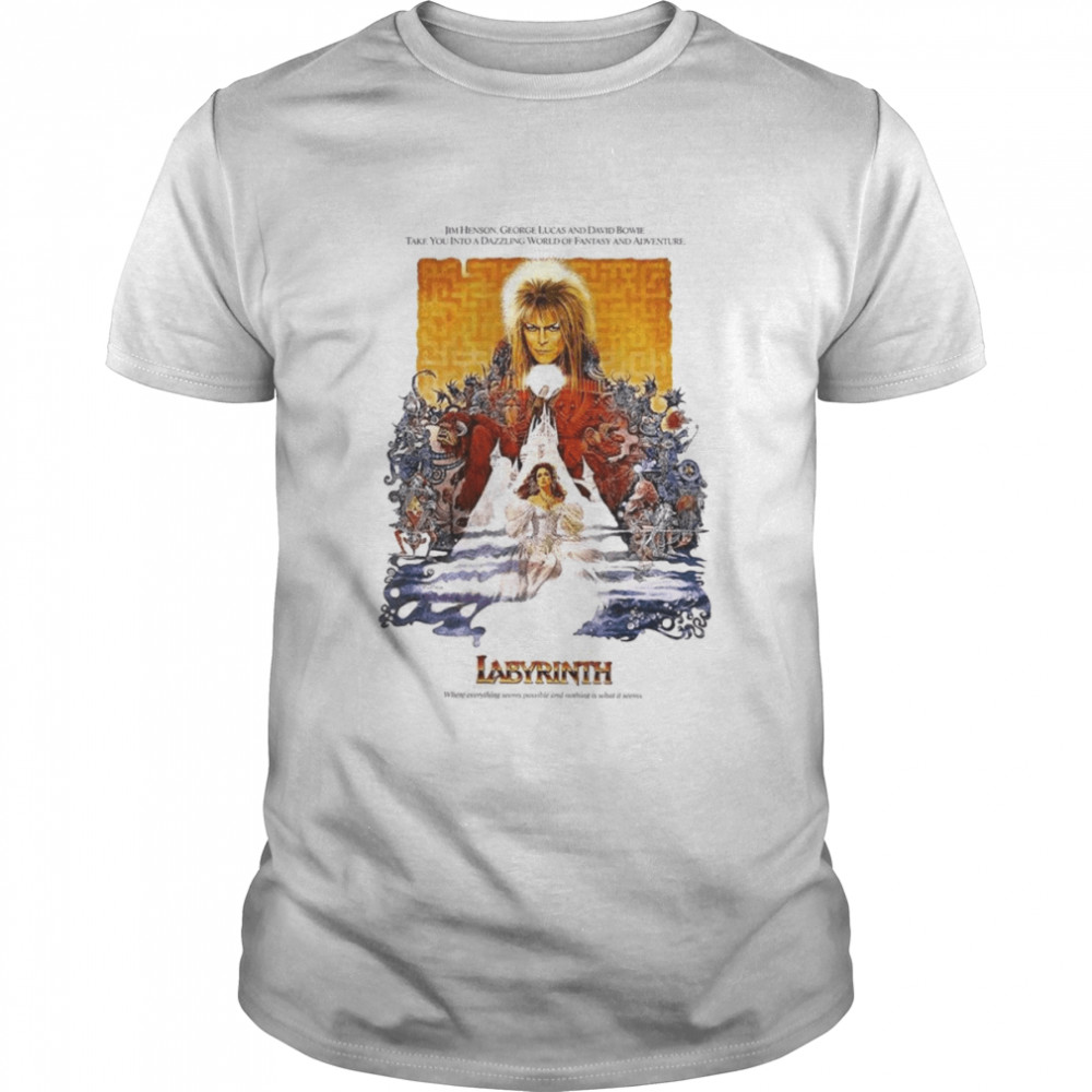 Labyrinth Goblin King David Bowie shirt