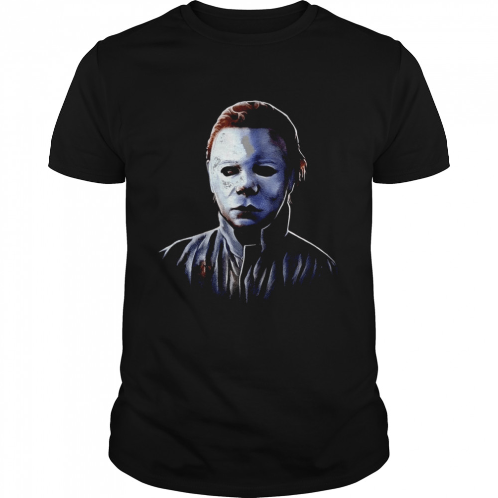 Michael Myers Portrait Scary Movie Halloween shirt