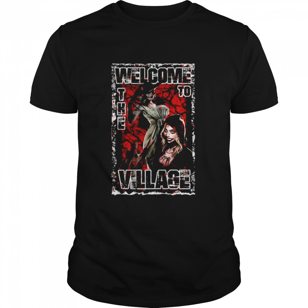 Resident Evil Lady Dimitrescu Welcome To The Village Scary Movie shirt