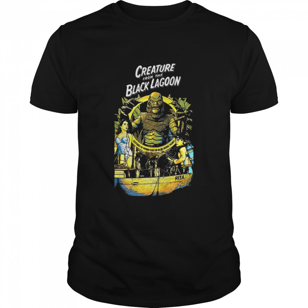The Creature From The Black Lagoon Scary Movie Universal Monsters shirt