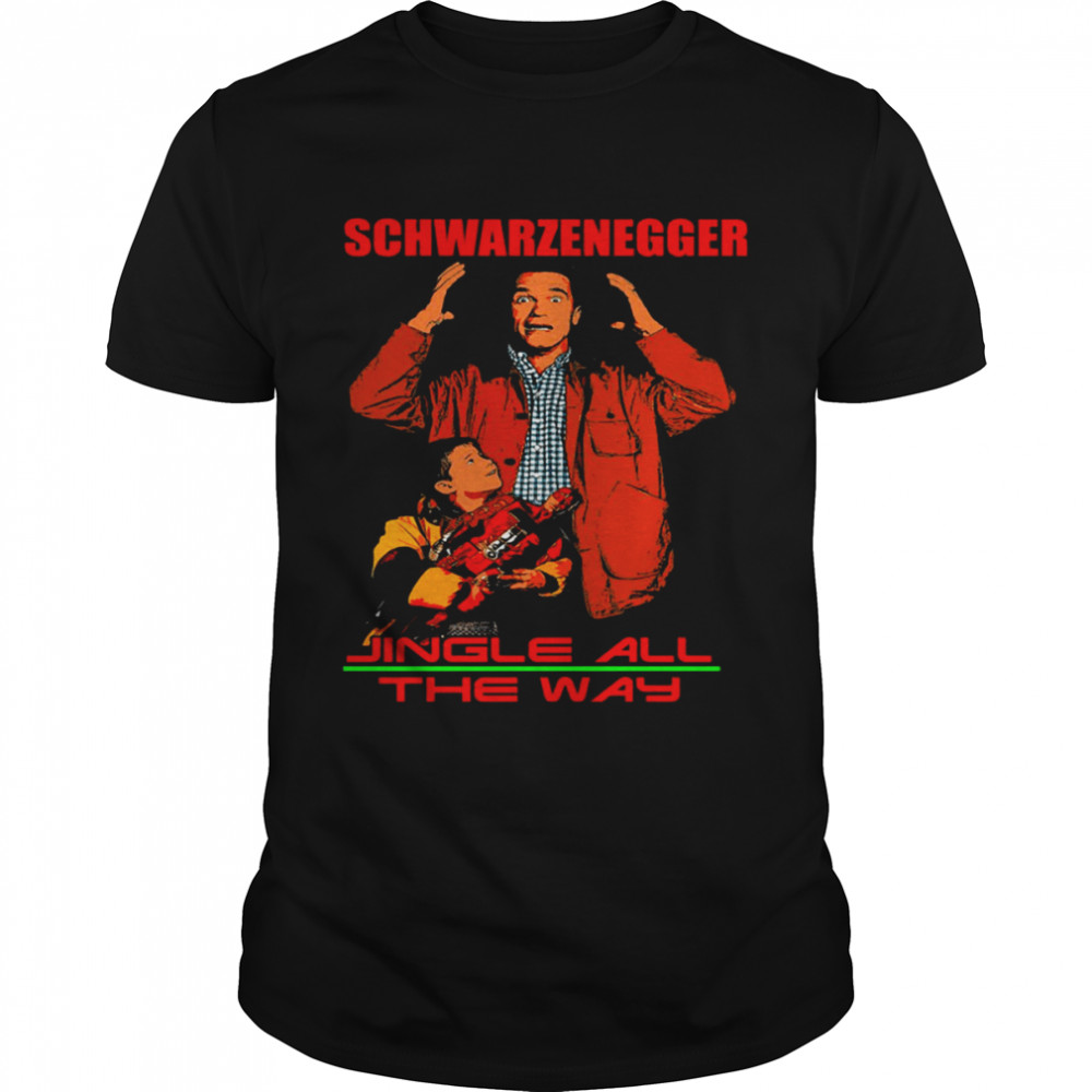 Xmas Jingle All The Way Scwarzenegger Vintage shirt
