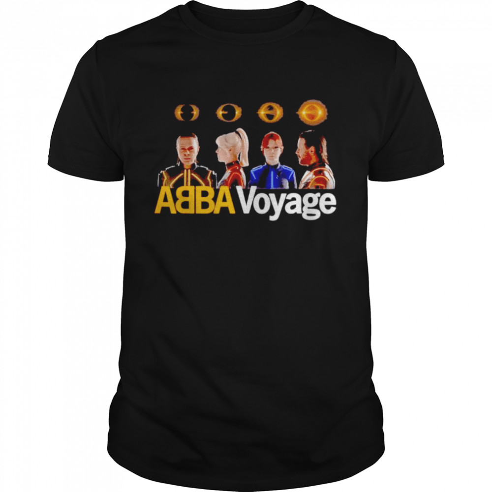 ABBA 2021 voyage music shirt