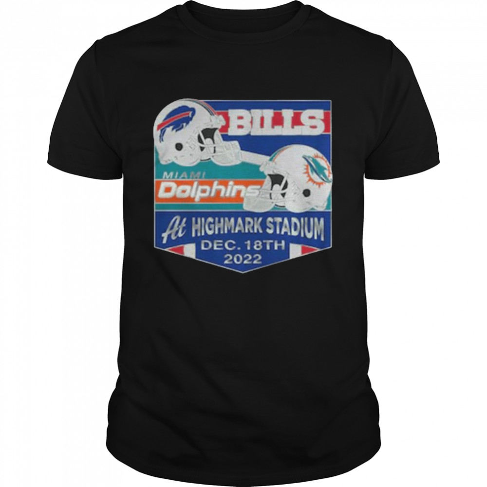 Buffalo Bills Vs Miami Dolphins At Highmark Stadium Dec 18th 2022 Shirt