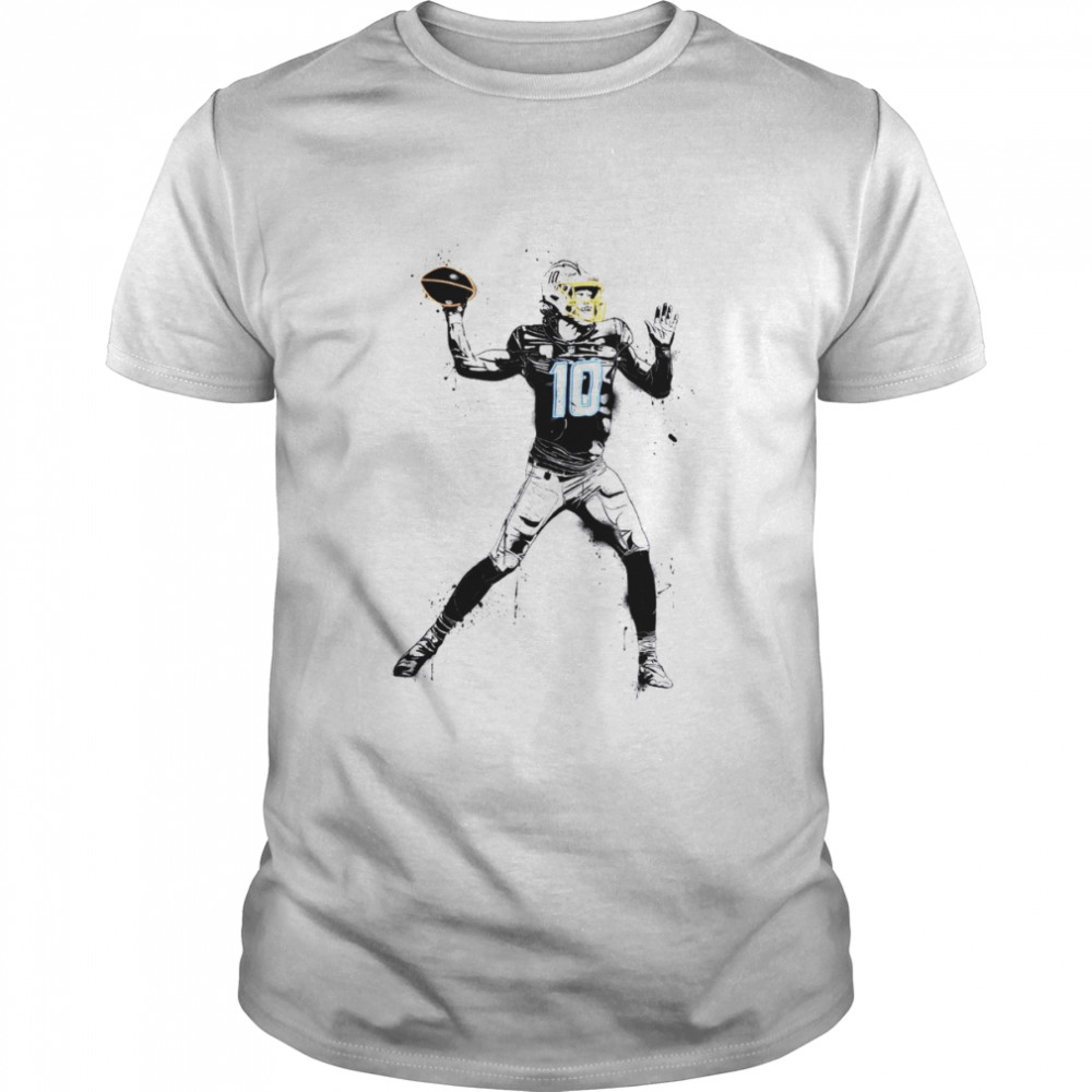Justin Herbert Shirt American Football Player Nfl Los Angeles Chargers Vintage shirt