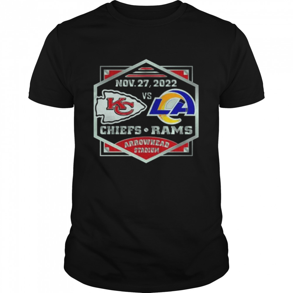 Kansas City Chiefs Vs Los Angeles Rams Nov 27 2022 Arrowhead Stadium Shirt