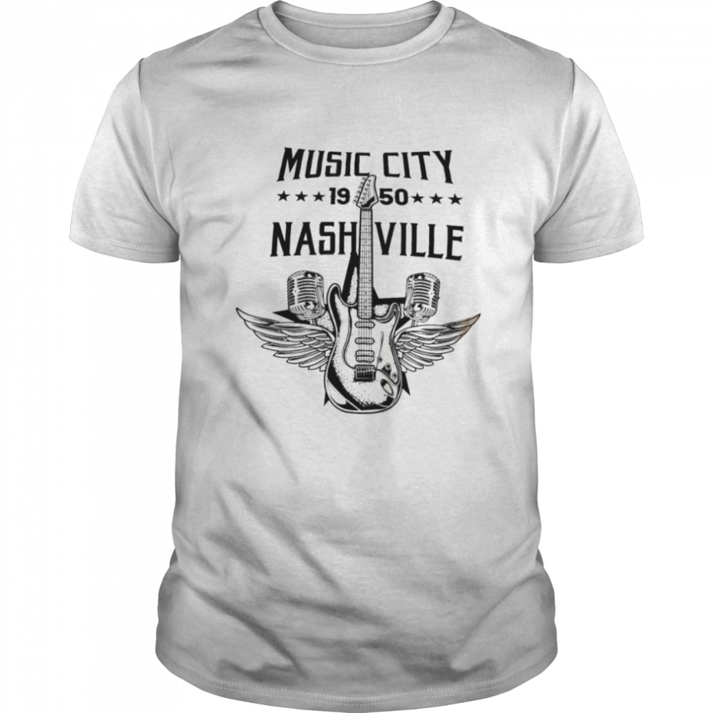 Vintage Music City 1950 Nashville shirt