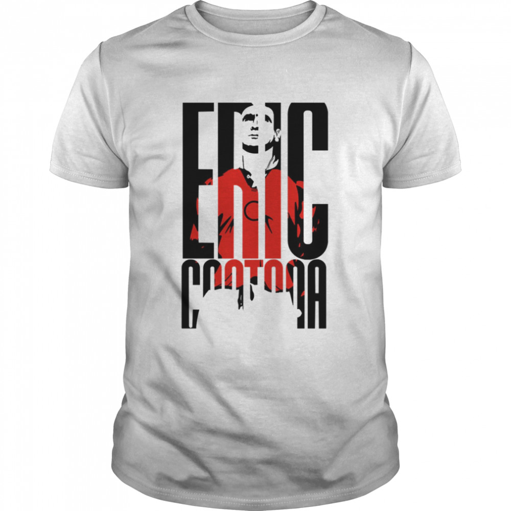Eric Cantona Manchester Utd shirt