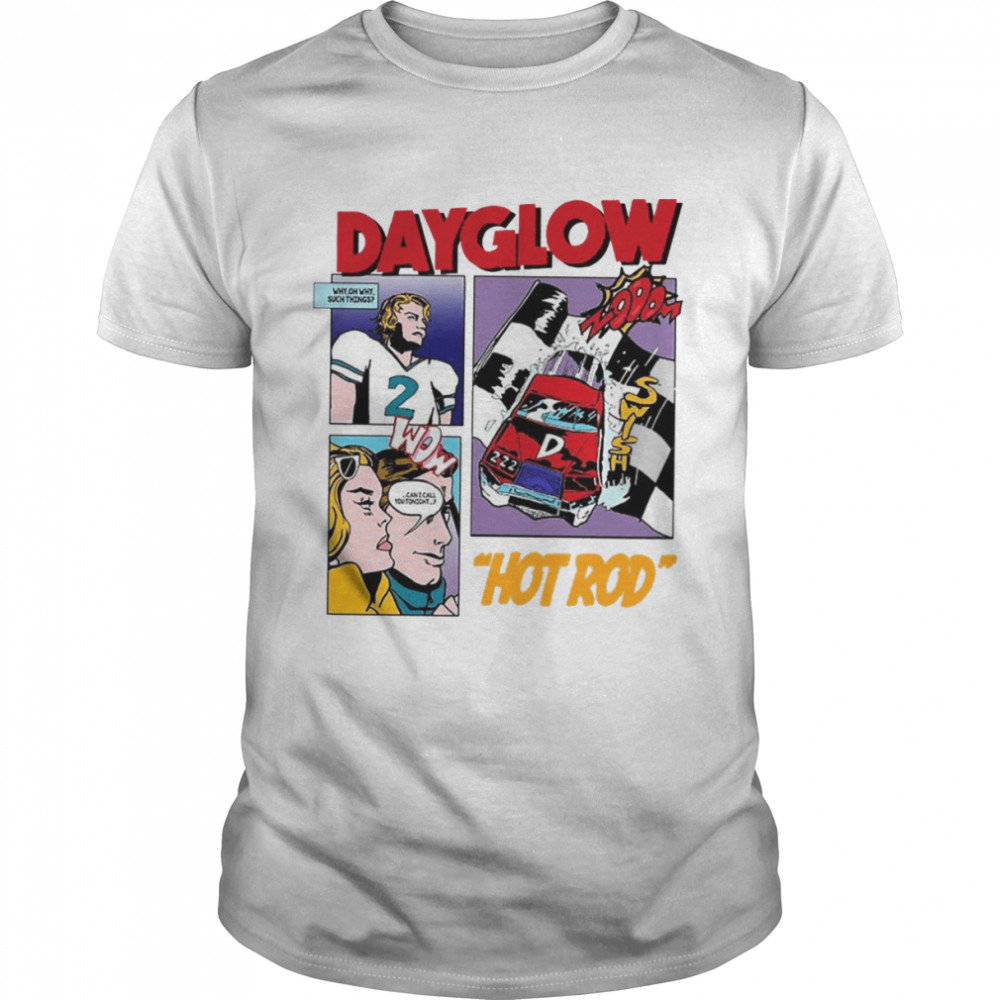 Hot Rod Dayglow Comics Art Collection shirt